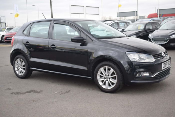 Volkswagen Polo 1.2 TSI BlueMotion Tech SE (s/s) 5dr Hatchback Petrol Black