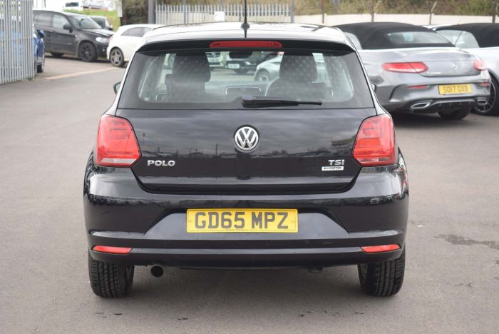 Volkswagen Polo 1.2 TSI BlueMotion Tech SE (s/s) 5dr Hatchback Petrol Black