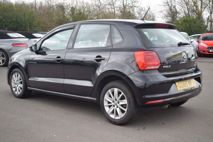 Volkswagen Polo 1.2 TSI BlueMotion Tech SE (s/s) 5dr Hatchback Petrol Black