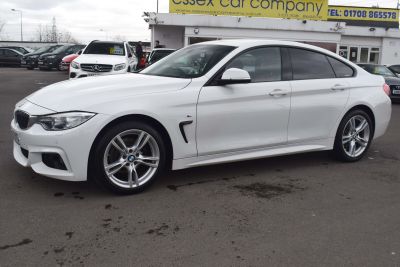 BMW 4 Series 2.0 420d M Sport Gran Coupe (s/s) 5dr Coupe Diesel WhiteBMW 4 Series 2.0 420d M Sport Gran Coupe (s/s) 5dr Coupe Diesel White at Motor Finance 4u Tunbridge Wells