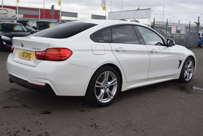 BMW 4 Series 2.0 420d M Sport Gran Coupe (s/s) 5dr Coupe Diesel White