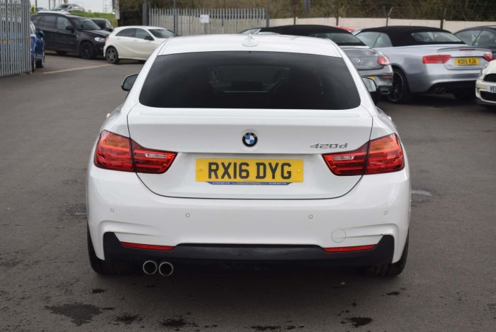 BMW 4 Series 2.0 420d M Sport Gran Coupe (s/s) 5dr Coupe Diesel White
