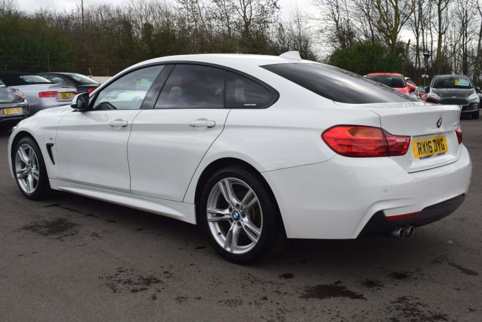 BMW 4 Series 2.0 420d M Sport Gran Coupe (s/s) 5dr Coupe Diesel White