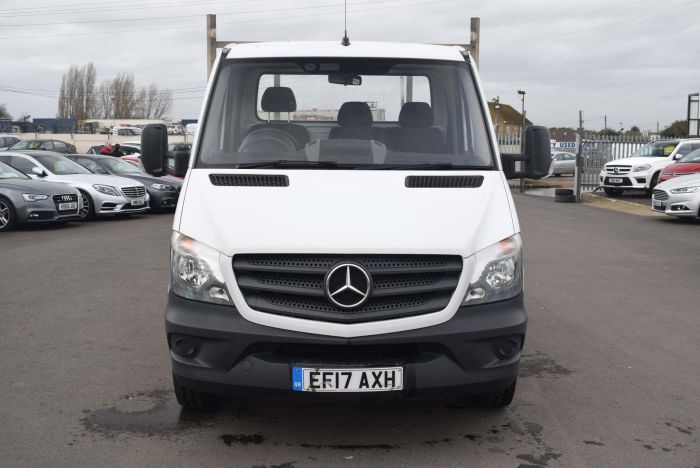 Mercedes-Benz Sprinter 2.1 CDI 314 Dropside Truck 2dr (EU6, LWB) Chassis Cab Diesel White