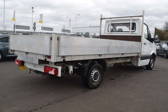 Mercedes-Benz Sprinter 2.1 CDI 314 Dropside Truck 2dr (EU6, LWB) Chassis Cab Diesel White