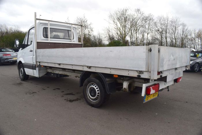 Mercedes-Benz Sprinter 2.1 CDI 314 Dropside Truck 2dr (EU6, LWB) Chassis Cab Diesel White