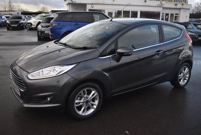 Ford Fiesta 1.0 EcoBoost Zetec Powershift 3dr Auto Hatchback Petrol Grey