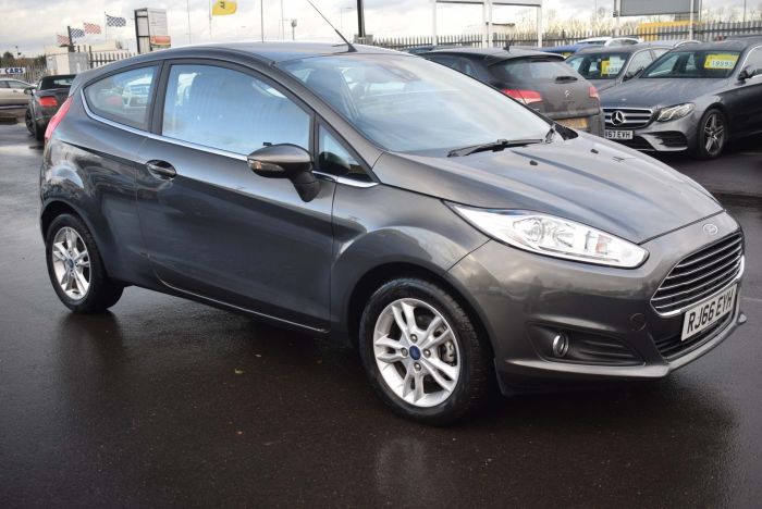 Ford Fiesta 1.0 EcoBoost Zetec Powershift 3dr Auto Hatchback Petrol Grey