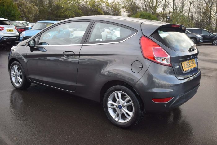 Ford Fiesta 1.0 EcoBoost Zetec Powershift 3dr Auto Hatchback Petrol Grey