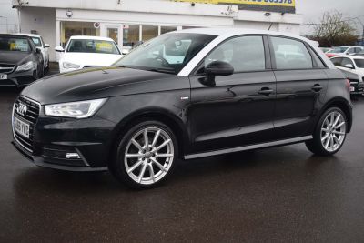 Audi A1 1.6 TDI S line Sportback (s/s) 5dr Hatchback Diesel BlackAudi A1 1.6 TDI S line Sportback (s/s) 5dr Hatchback Diesel Black at Motor Finance 4u Tunbridge Wells