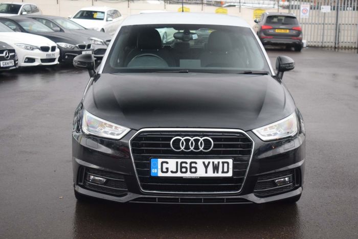 Audi A1 1.6 TDI S line Sportback (s/s) 5dr Hatchback Diesel Black