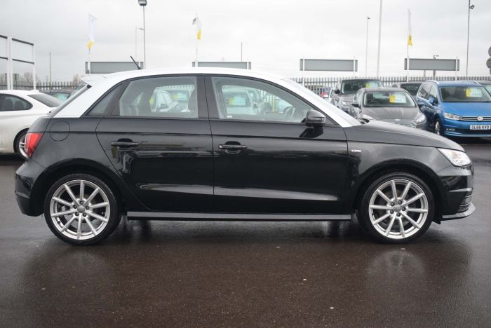 Audi A1 1.6 TDI S line Sportback (s/s) 5dr Hatchback Diesel Black