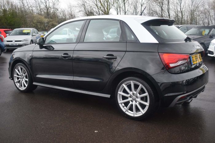 Audi A1 1.6 TDI S line Sportback (s/s) 5dr Hatchback Diesel Black