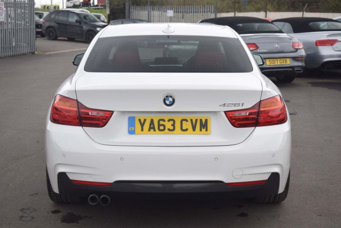 BMW 4 Series 2.0 428i M Sport 2dr Auto Coupe Petrol White