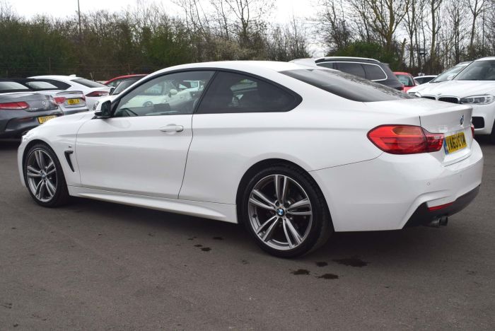 BMW 4 Series 2.0 428i M Sport 2dr Auto Coupe Petrol White