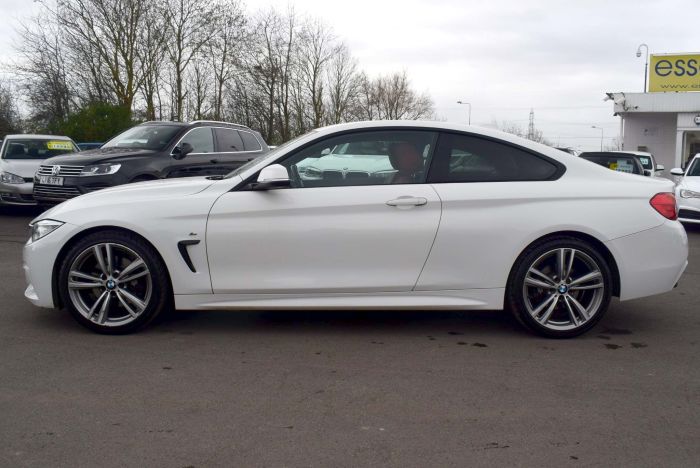 BMW 4 Series 2.0 428i M Sport 2dr Auto Coupe Petrol White