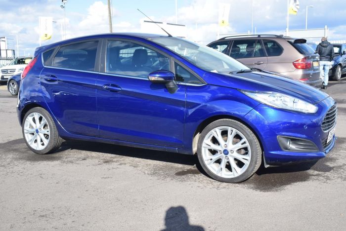 Ford Fiesta 1.5 TDCi Titanium X 5dr Hatchback Diesel Blue