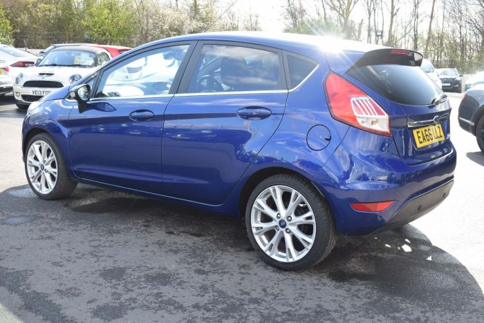 Ford Fiesta 1.5 TDCi Titanium X 5dr Hatchback Diesel Blue