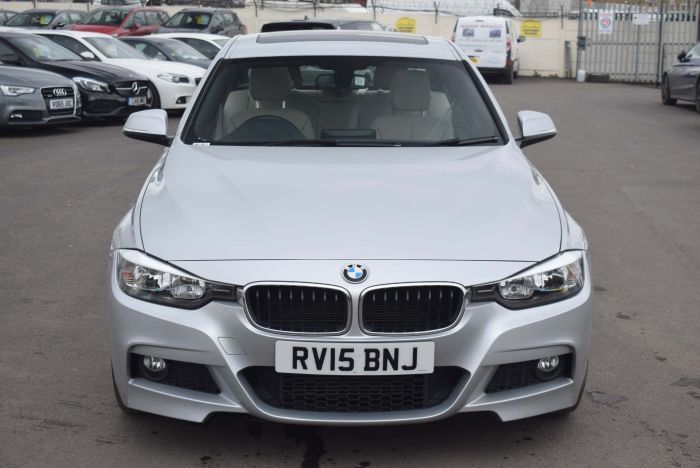 BMW 3 Series 2.0 320d M Sport xDrive (s/s) 4dr Auto Saloon Diesel Silver