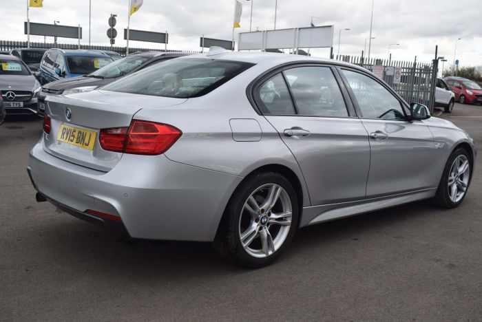 BMW 3 Series 2.0 320d M Sport xDrive (s/s) 4dr Auto Saloon Diesel Silver