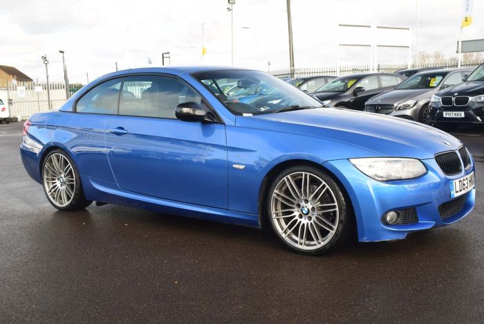 BMW 3 Series 2.0 320d M Sport 2dr Auto Convertible Diesel Blue