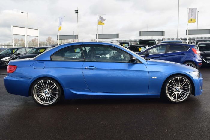 BMW 3 Series 2.0 320d M Sport 2dr Auto Convertible Diesel Blue