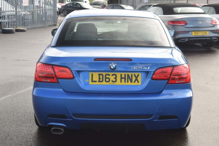 BMW 3 Series 2.0 320d M Sport 2dr Auto Convertible Diesel Blue