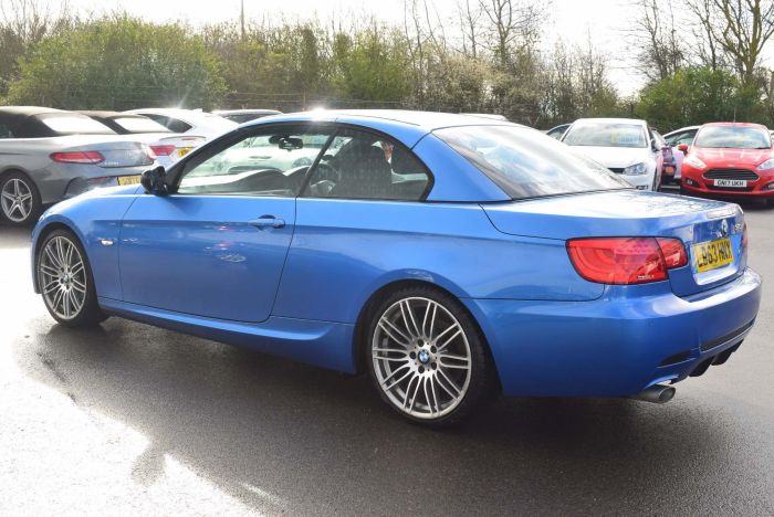 BMW 3 Series 2.0 320d M Sport 2dr Auto Convertible Diesel Blue