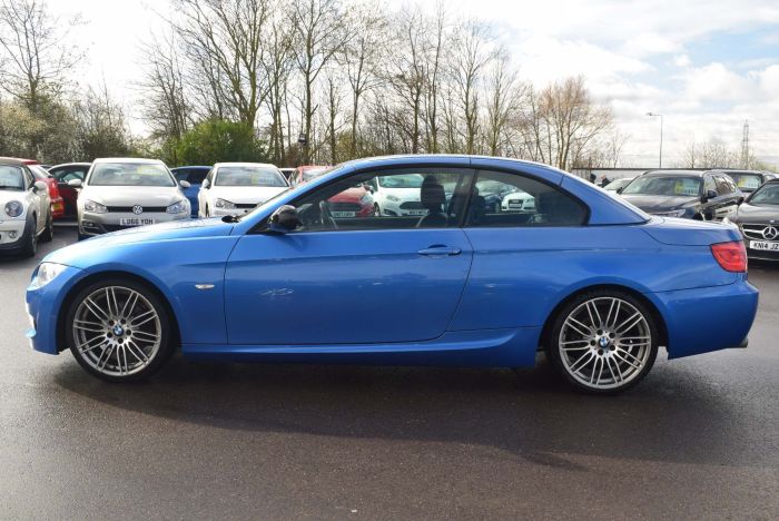 BMW 3 Series 2.0 320d M Sport 2dr Auto Convertible Diesel Blue