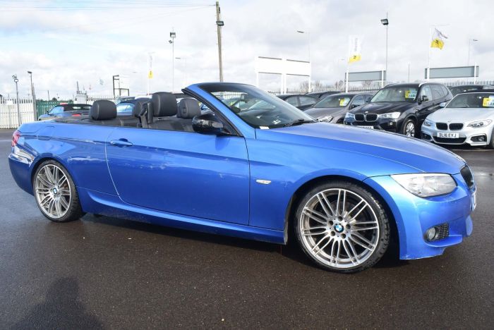 BMW 3 Series 2.0 320d M Sport 2dr Auto Convertible Diesel Blue