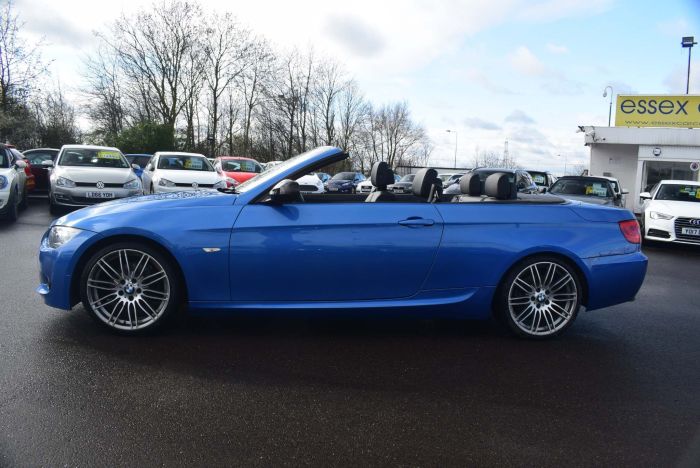 BMW 3 Series 2.0 320d M Sport 2dr Auto Convertible Diesel Blue