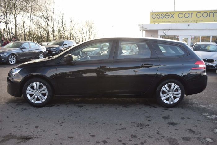 Peugeot 308 SW 1.6 BlueHDi Active EAT6 (s/s) 5dr Auto Estate Diesel Black