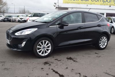 Ford Fiesta 1.0T EcoBoost Titanium X Auto (s/s) 5dr Hatchback Petrol BlackFord Fiesta 1.0T EcoBoost Titanium X Auto (s/s) 5dr Hatchback Petrol Black at Motor Finance 4u Tunbridge Wells