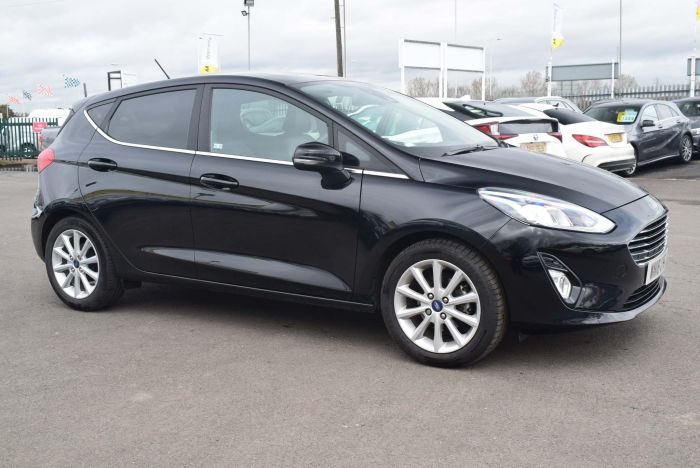 Ford Fiesta 1.0T EcoBoost Titanium X Auto (s/s) 5dr Hatchback Petrol Black