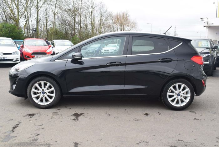 Ford Fiesta 1.0T EcoBoost Titanium X Auto (s/s) 5dr Hatchback Petrol Black