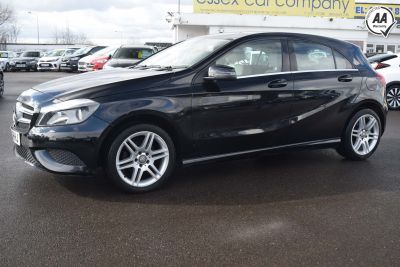 Mercedes-Benz A Class 1.5 A180d Sport (Executive) 7G-DCT (s/s) 5dr Auto Hatchback Diesel BlackMercedes-Benz A Class 1.5 A180d Sport (Executive) 7G-DCT (s/s) 5dr Auto Hatchback Diesel Black at Motor Finance 4u Tunbridge Wells