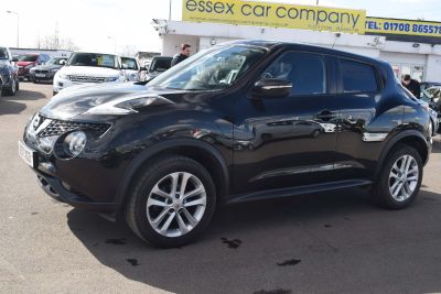 Nissan Juke 1.2 DIG-T Acenta (s/s) 5dr SUV Petrol BlackNissan Juke 1.2 DIG-T Acenta (s/s) 5dr SUV Petrol Black at Motor Finance 4u Tunbridge Wells