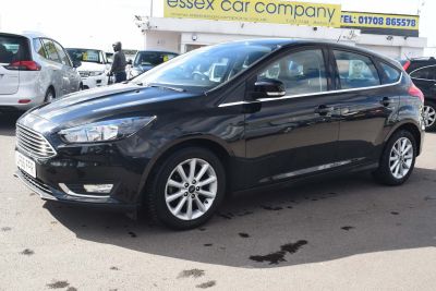 Ford Focus 1.0T EcoBoost Titanium Auto (s/s) 5dr Hatchback Petrol BlackFord Focus 1.0T EcoBoost Titanium Auto (s/s) 5dr Hatchback Petrol Black at Motor Finance 4u Tunbridge Wells