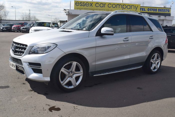 Mercedes-Benz M Class 2.1 ML250 CDI BlueTEC AMG Line (Premium) 7G-Tronic Plus 4x4 5dr Auto SUV Diesel Silver