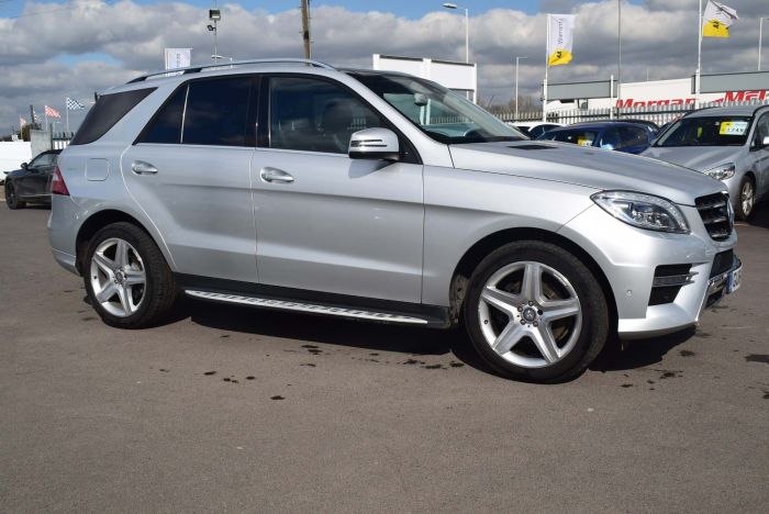 Mercedes-Benz M Class 2.1 ML250 CDI BlueTEC AMG Line (Premium) 7G-Tronic Plus 4x4 5dr Auto SUV Diesel Silver