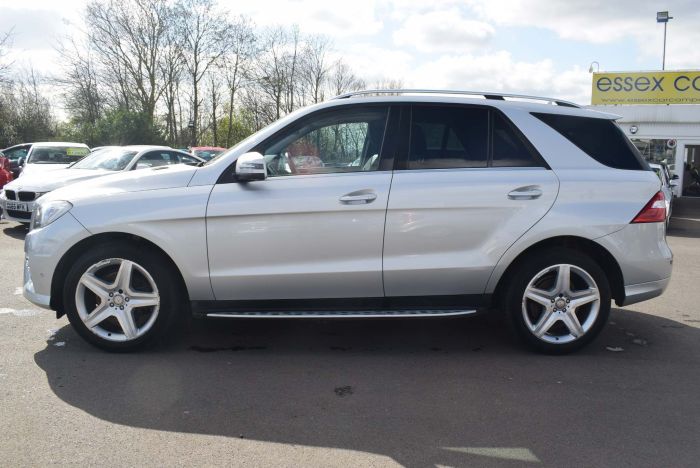 Mercedes-Benz M Class 2.1 ML250 CDI BlueTEC AMG Line (Premium) 7G-Tronic Plus 4x4 5dr Auto SUV Diesel Silver