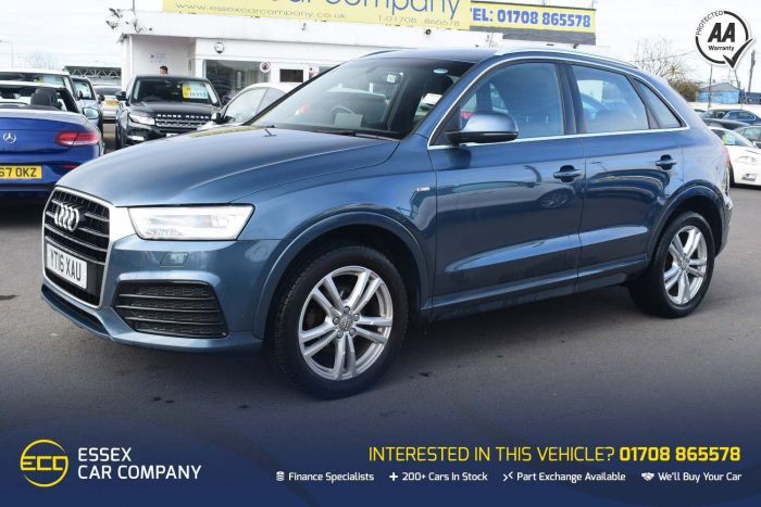 Audi Q3 2.0 TDI S line (s/s) 5dr SUV Diesel Blue