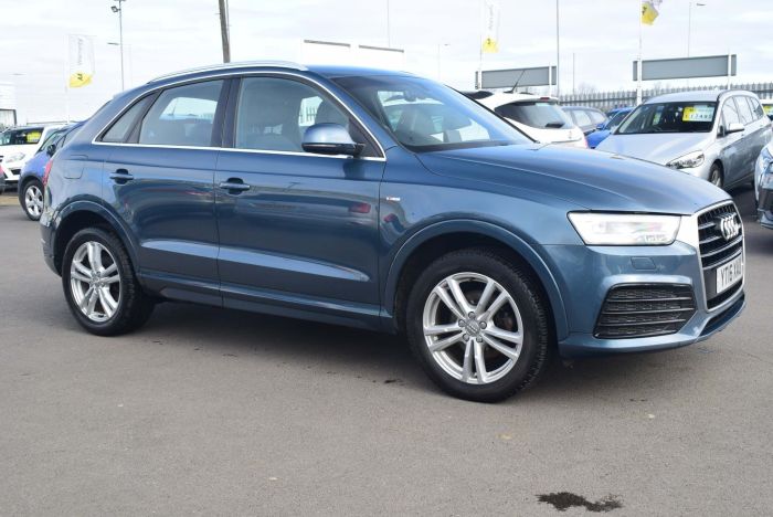 Audi Q3 2.0 TDI S line (s/s) 5dr SUV Diesel Blue