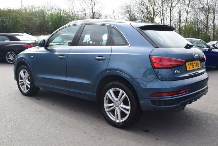 Audi Q3 2.0 TDI S line (s/s) 5dr SUV Diesel Blue