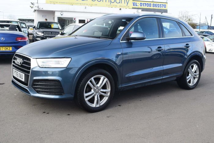 Audi Q3 2.0 TDI S line (s/s) 5dr SUV Diesel Blue