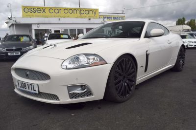 Jaguar Xkr 4.2 2dr Auto Coupe Petrol WhiteJaguar Xkr 4.2 2dr Auto Coupe Petrol White at Motor Finance 4u Tunbridge Wells