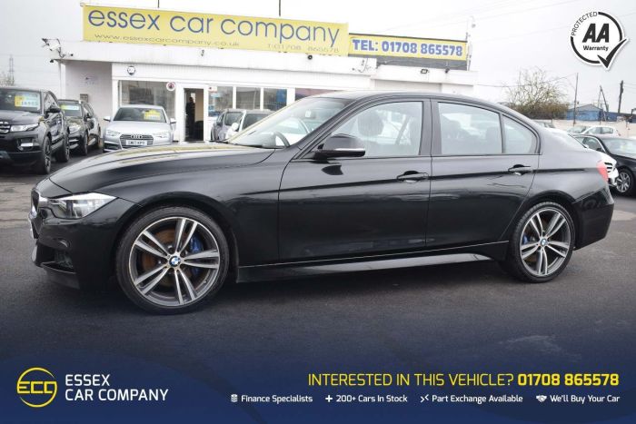 BMW 3 Series 2.0 318d M Sport (s/s) 4dr Saloon Diesel Black