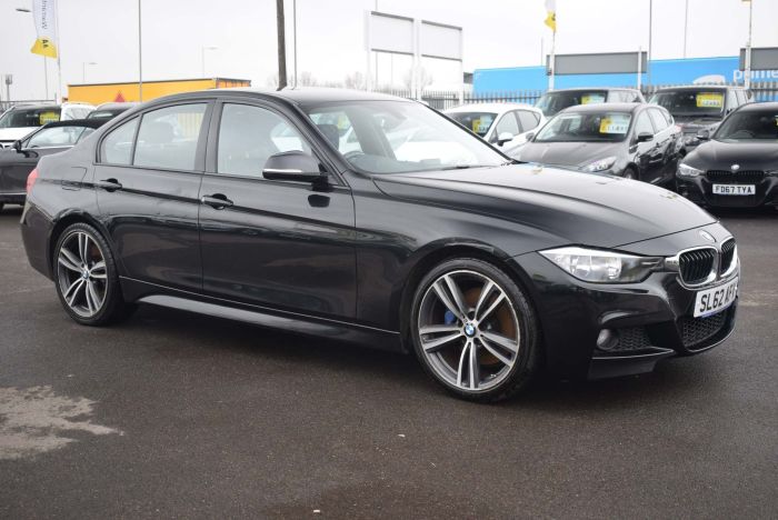 BMW 3 Series 2.0 318d M Sport (s/s) 4dr Saloon Diesel Black