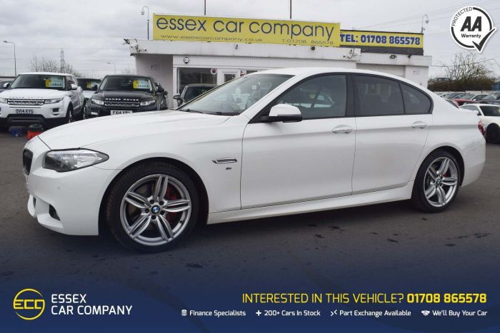 BMW 5 Series 3.0 535d M Sport 4dr Auto Saloon Diesel White