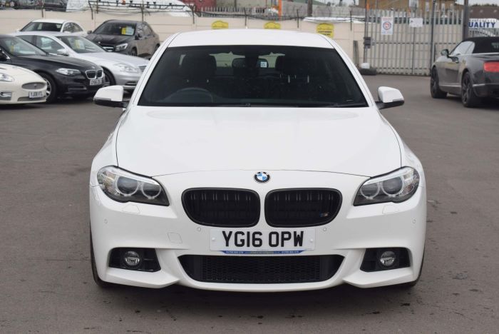 BMW 5 Series 3.0 535d M Sport 4dr Auto Saloon Diesel White